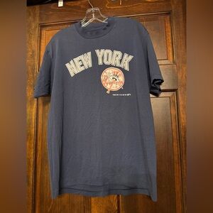 Logo 7 Inc New York Yankees Baseball MLB Shirt Sz Med Single Stitch Made in USA